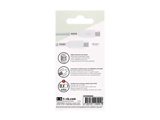 TNB USB-C/USB-C cable 1.5m - T'NB - Câble USB - visuel 5