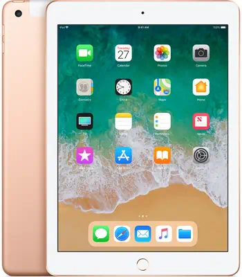 iPad 6 9.7'' 32Go - Or - WiFi + 4G - Grade Reconditionné en France Bon état - Apple - Tablette reconditionnée - visuel 1