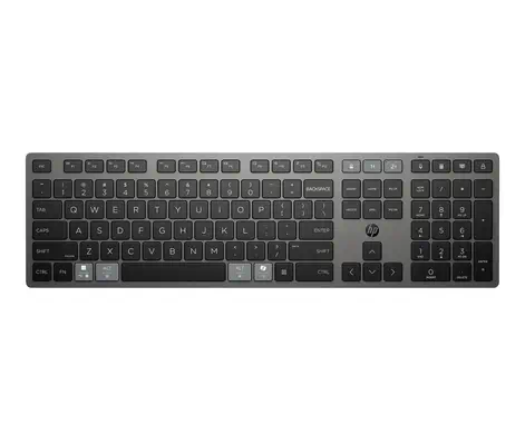 HP STORE 3PL clavier maison/bureau RF sans fil + Bluetooth Gris - Clavier - visuel 1