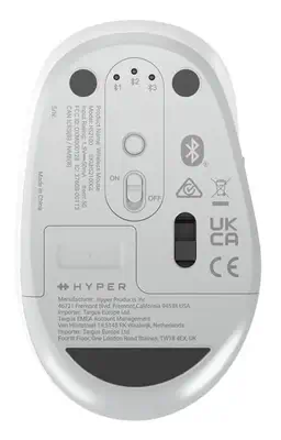 HYPER HS2100GL souris Universel Droitier Bluetooth 2400 DPI - Hyper - Souris - visuel 6