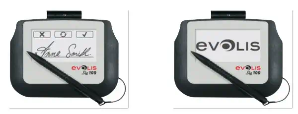 Evolis SIG100 10,2 cm (4") Blanc, Noir LCD - Autre Imprimante - visuel 2