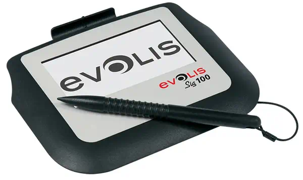 Evolis SIG100 10,2 cm (4") Blanc, Noir LCD - Autre Imprimante - visuel 1