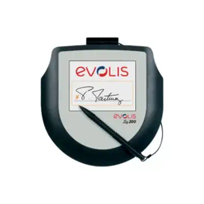 Evolis Sig200 Bundle 12,7 cm (5") Noir, Blanc TFT - Autre Imprimante - visuel 1