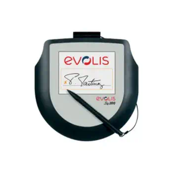 Evolis Sig200 Bundle 12,7 cm (5") Noir, Blanc TFT livraison rapide