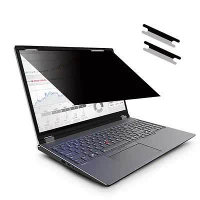 HINGEE PRIVACY FILTER FOR MONITOR 14P WITH 2 HINGES 16:10 - Urban Factory - Protection d'écran et Filtre - visuel 4