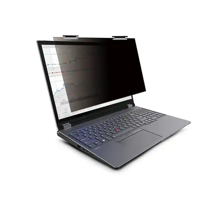 HINGEE PRIVACY FILTER FOR MONITOR 14P WITH 2 HINGES 16:10 - Urban Factory - Protection d'écran et Filtre - visuel 3