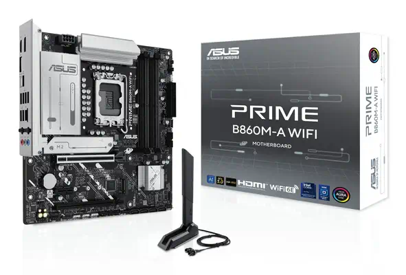 ASUS PRIME B860M-A WIFI Intel B860 LGA 1851 (Socket V1) micro ATX - Asus - Carte mère - visuel 9