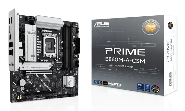 ASUS PRIME B860M-A-CSM Intel B860 LGA 1851 (Socket V1) micro ATX - Asus - Carte mère - visuel 8