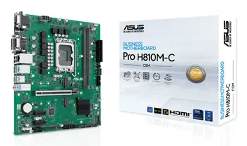 ASUS PRO H810M-C-CSM Intel H810 LGA 1851 (Socket V1) micro ATX avis