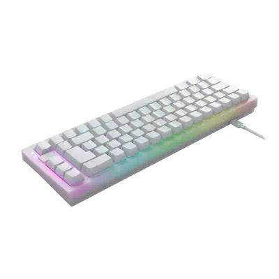 CHERRY K5V2 Compact clavier Gaming USB AZERTY Français Blanc - Clavier - visuel 5