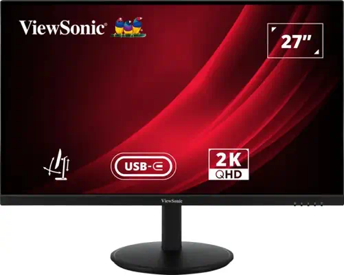 Viewsonic VG Series VG2709-2K-MHDU-2 écran plat de PC 68,6 cm (27") 2560 x 1440 pixels Quad HD LED N - Ecran Ordinateur - visuel 1