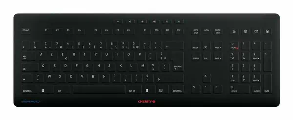 CHERRY Stream Protect Wireless Keyboard (FR - Clavier - visuel 1