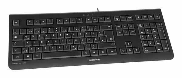 CHERRY KC 1000 clavier maison/bureau USB QWERTY Portuguais Noir - Clavier - visuel 2