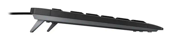 CHERRY STREAM clavier maison/bureau USB QWERTY Portuguais Noir, Gris - Clavier - visuel 4