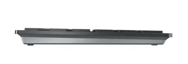 CHERRY KW 9100 SLIM clavier Universel RF sans fil + Bluetooth QWERTY Portuguais Noir, Gris - Clavier - visuel 4