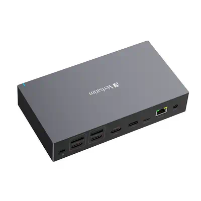 Verbatim CDS-17 Avec fil USB 3.2 Gen 1 (3.1 Gen 1) Type-C Noir, Gris - Station d'accueil pour portable - visuel 1