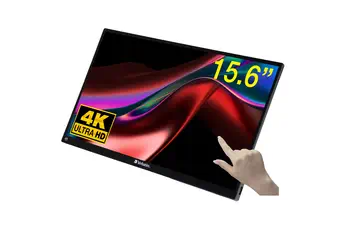 Livraison gratuite Verbatim 32238 écran plat de PC 39,6 cm (15.6") 3840 x 2160 pixels 4K Ultra HD LCD Écran tactile Noi