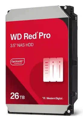 Western Digital Red Pro WD260KFGX disque dur 26 Western Digital - visuel 1 - hello RSE - Technologie exclusive NASware 3.0