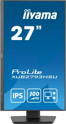 iiyama ProLite XUB2793HSU-B7 écran plat de PC 68,6 cm (27") 1920 x 1080 pixels Full HD LED Noir - Ecran Ordinateur - visuel 2