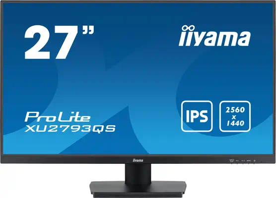 iiyama ProLite XU2793QS-B7 écran plat de PC 68,6 cm (27") 2560 x 1440 pixels 4K Ultra HD LED Noir - Ecran Ordinateur - visuel 1