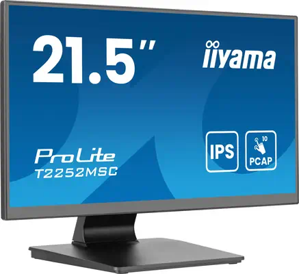 iiyama ProLite T2252MSC-B2AG écran plat de PC 54,6 cm (21.5") 1920 x 1080 pixels Full HD LCD Écran t - Ecran Ordinateur - visuel 3