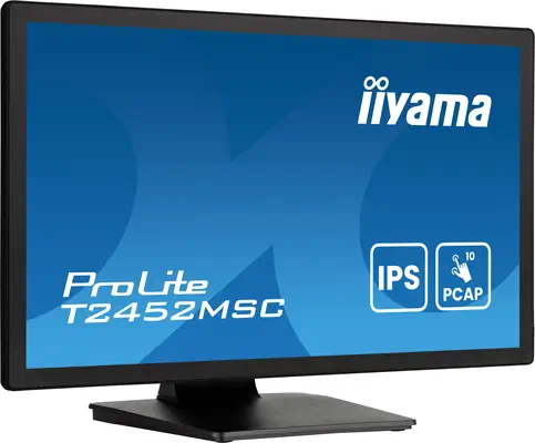 iiyama ProLite T2452MSC-B1AG écran plat de PC 60,5 cm (23.8") 1920 x 1080 pixels Full HD LED Écran t - Ecran Ordinateur - visuel 4