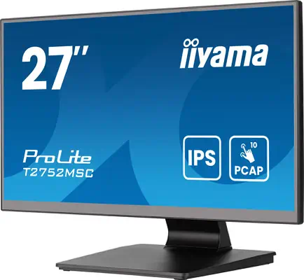 iiyama ProLite T2752MSC-B1AG écran plat de PC 68,6 cm (27") 1920 x 1080 pixels Full HD LED Écran tac - Ecran Ordinateur - visuel 5