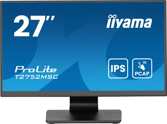 iiyama ProLite T2752MSC-B1AG écran plat de PC 68,6 cm (27") 1920 x 1080 pixels Full HD LED Écran tac - Ecran Ordinateur - visuel 1