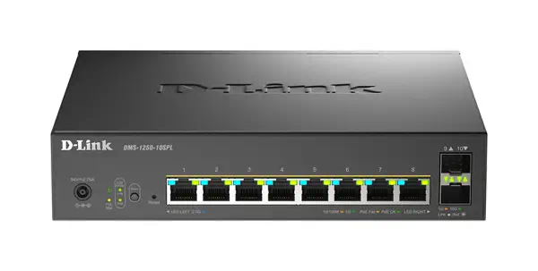 D-Link 10-Port Multi-Gigabit Smart Managed PoE Géré - Switchs et Hubs - visuel 1
