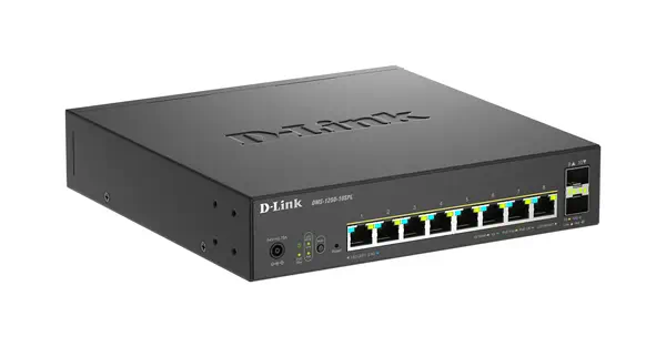 D-Link 10-Port Multi-Gigabit Smart Managed PoE Géré - Switchs et Hubs - visuel 2