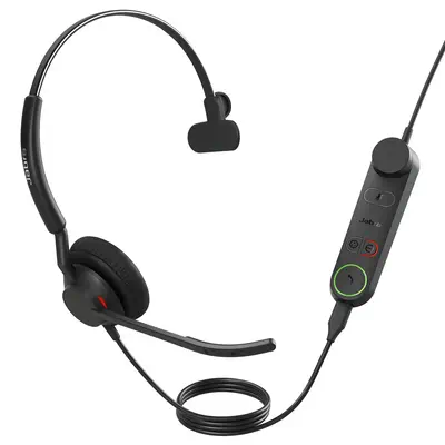 Jabra 5093-299-2259 Casque Avec fil Arceau Bureau/Centre d'appels USB Type-C Noir - Casque Micro - visuel 1
