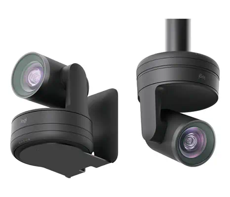 Logitech 991-000553 Caméra de vidéo-conférence Noir - Visioconférence - visuel 2