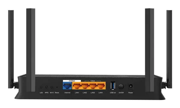 TP-LINK Archer BE230 BE3600 Dual-Band Wi-Fi 7 Router TP-Link - visuel 1 - hello RSE - Sécurité complète