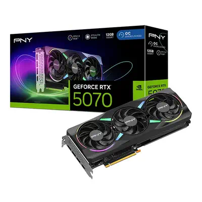 PNY GeForce RTX 5070 EPIC-X RGB OC NVIDIA 12 Go GDDR7 - Carte graphique - visuel 10