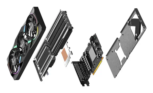 PNY GeForce RTX 5070 EPIC-X RGB OC NVIDIA 12 Go GDDR7 - Carte graphique - visuel 8