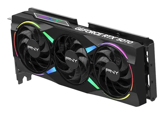 PNY GeForce RTX 5070 EPIC-X RGB OC NVIDIA 12 Go GDDR7 - Carte graphique - visuel 7