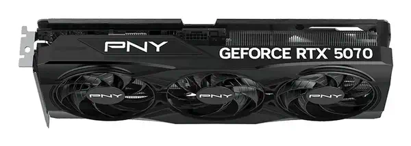 PNY GeForce RTX 5070 OC NVIDIA 12 Go GDDR7 - Carte graphique - visuel 5