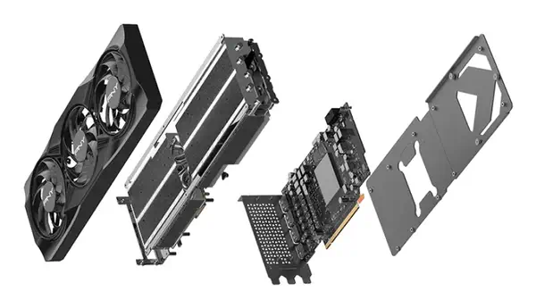 PNY GeForce RTX 5070 Ti OC NVIDIA 16 Go GDDR7 - Carte graphique - visuel 8
