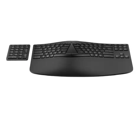 960 - Tastatur-und-Tastenfeld-Set - kompakte Größe, 2-Zonen-Layout, separater Ziffernblock, kurzer T - HP - Clavier - visuel 3