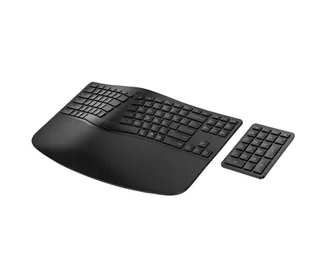 960 - Tastatur-und-Tastenfeld-Set - kompakte Größe, 2-Zonen-Layout, separater Ziffernblock, kurzer T - HP - Clavier - visuel 7