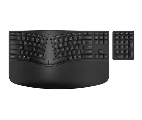 960 - Tastatur-und-Tastenfeld-Set - kompakte Größe, 2-Zonen-Layout, separater Ziffernblock, kurzer T - HP - Clavier - visuel 8