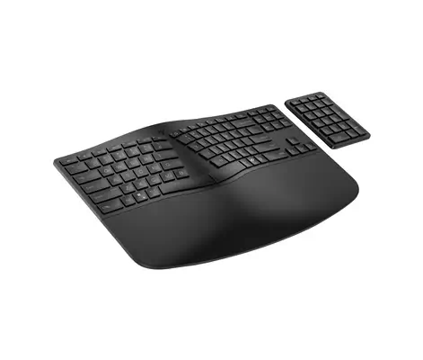 960 - Tastatur-und-Tastenfeld-Set - kompakte Größe, 2-Zonen-Layout, separater Ziffernblock, kurzer T - HP - Clavier - visuel 2