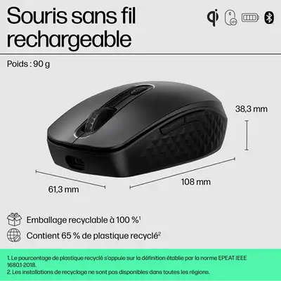 Souris sans fil rechargeable HP 690 - visuel 10