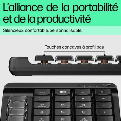 Pavé numérique sans fil programmable HP 430 - Clavier - visuel 9