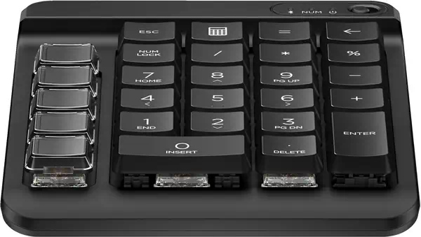 Pavé numérique sans fil programmable HP 430 HP - visuel 1 - hello RSE - Trente autocollants pour capuchons de touches