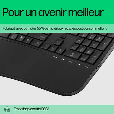 680 CFT Dual-Mode KBD FR - HP - Clavier - visuel 10