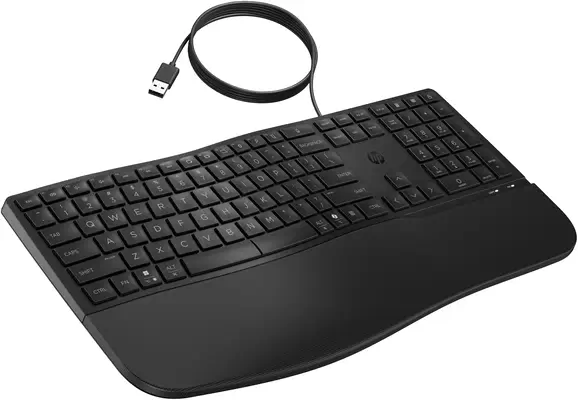 Clavier filaire HP 480 Comfort HP - visuel 1 - hello RSE - Le confort au bout des doigts