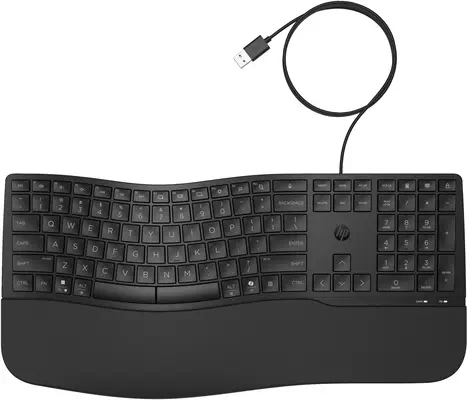Clavier filaire HP 480 Comfort HP - visuel 1 - hello RSE - Prêt. Connectez. C’est parti.