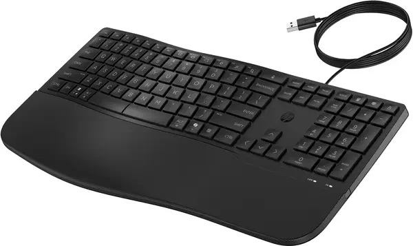 Clavier filaire HP 480 Comfort HP - visuel 1 - hello RSE - La position idéale pour atteindre vos meilleures performances