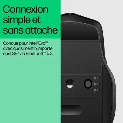 Souris Bluetooth HP 480 Comfort HP - visuel 1 - hello RSE - Défilement dans les 4 sens